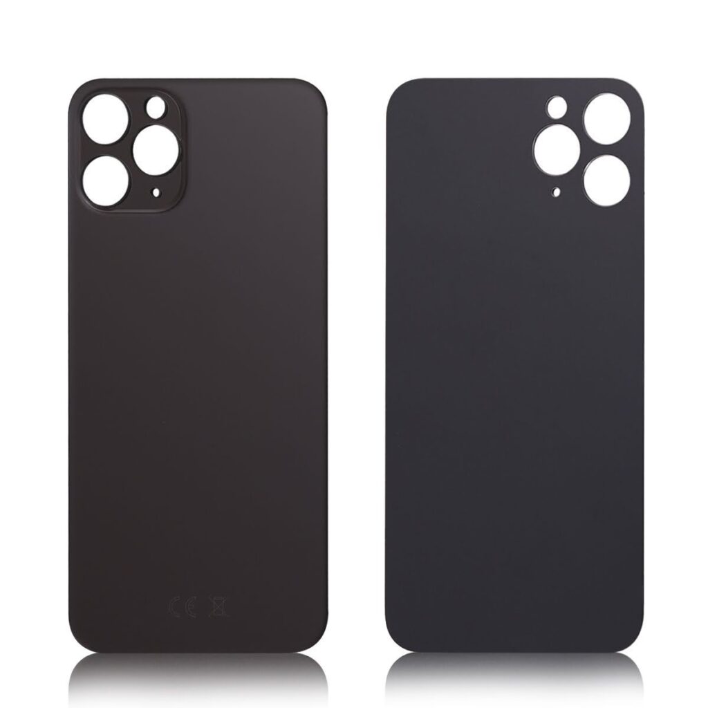 iphone 11 pro back glass svart black
